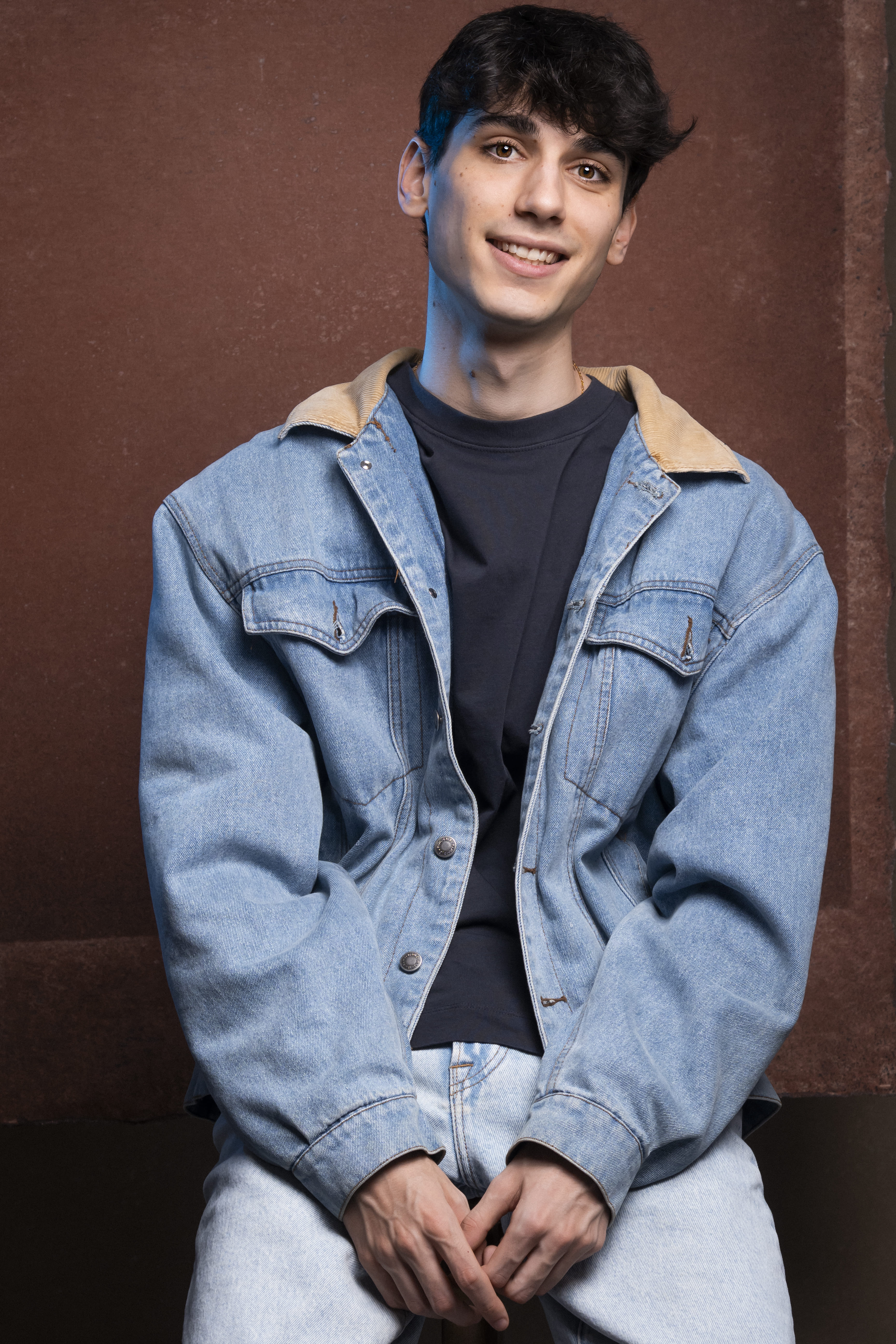 Álvaro Vancells posando, book fotográfico 11