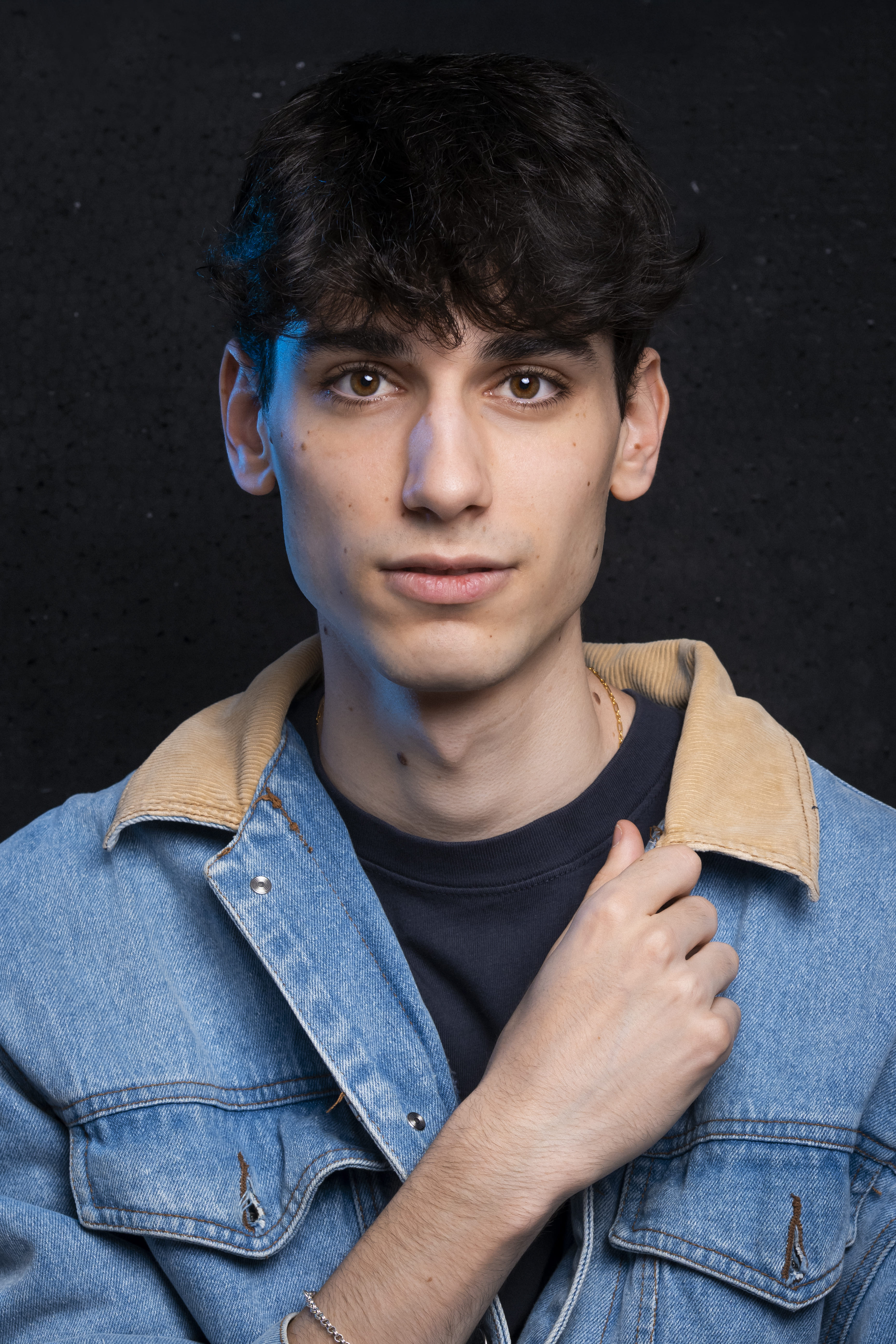 Álvaro Vancells posando, book fotográfico 14